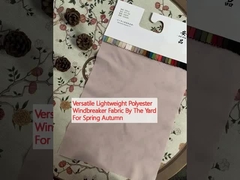 Πολυδιάστατο ελαφρύ ύφασμα από πολυεστέρα για το φθινόπωρο